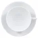 Coupe White Breakfast Saucer