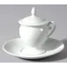 White Mousse Cup&Saucer