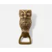 Archibald Antique Brass Owl Bottle Opener Large Pack of 3