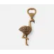 Dottie Antique Brass, Flamingo, Bottle Opener, Metal, Pack of 3