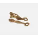 Ginger Mermaid Bottle Openers Antique Brass Set of 2