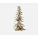 Kevin Tarnished Silver, Tree Candle Holder, Aluminum, Small, Pack of 2