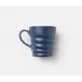 Hayes Matte Navy Mug, Pack of 4