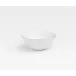 Julianna White Cereal/Ice Cream Bowl With Gold Trim, Pack of 4