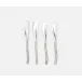 Danele Polished Silver Cheese Spreaders Set of 4