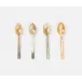 Esmee Small Natural Horn Spoons, Set/4
