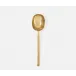 Jupiter Polished Gold Serving Spoon Metal Medium, Pack of 2