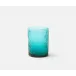 Alyse Aqua Tumbler Glass, Hand Blown, Pack of 6