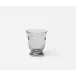 Lucia Pale Gray Tumbler Glass, Hand Blown, Pack of 6