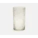 Peyton Clear Highball Glass, Hand Blown, Pack of 6