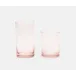Quinn Pink Highball Glass, Hand Blown, Pack of 6