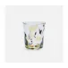 Seth Yellow, Mixed Dots, Tumbler Glass, Hand Blown, Pack of 6