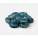 Keenan Deep Blue/Bleached, Bubbles, Pot Trivets, Abaca, Set of 2