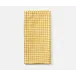 Blake Yellow/White, Gingham Napkin, 20x20, Pack of 4