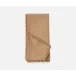 Margot Beige, Pom Pom Border, Napkin, Cotton Canvas, 22x22, Pack of 4
