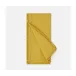 Margot Mustard Pom Pom Border Napkin Cotton Canvas 22 x 22, Pack of 4