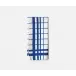Montauk Blue Windowpane Print Cotton, Napkin, 20x20, Pack of 4