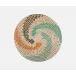 Georgia Teal, Round Placemat, Seagrass, Pack of 4