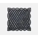 Ines Navy, Woven Square Placemat, Abaca, Pack of 4