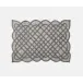 Ines Titanium, Woven Rectangular Placemat, Abaca, Pack of 4