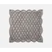 Ines Titanium, Woven Square Placemat, Abaca, Pack of 4