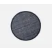 June Dark Navy, Round Placemat, Abaca, Pack of 4