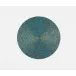 Loretta Turquoise Gold Mix, Round Placemat, Glass Beads, Pack of 4
