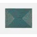 Loretta Turquoise Gold Mix, Rectangular Placemat, Glass Beads, Pack of 4