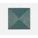 Loretta Turquoise Gold Mix, Square Placemat, Glass Beads, Pack of 4