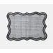 Lorisa Dark Navy, Rectangular Placemat, Abaca, Pack of 4