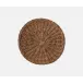 Tisbury Honey Rattan Round Placemat, Pack of 4