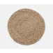 Zoey Mixed Taupe, Round Placemat, Raffia, Pack of 4
