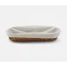 Azalea Natural, Oblong Tray with Liner, Braided Grass, Small, Pack of 2