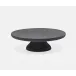 Bryson Ebony Cake Stand Acacia Wood 14"D