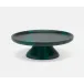 Bryson Emerald, Cake Stand, Acacia Wood, 12"D