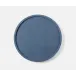Calvin Navy, Lazy Susan, Realistic Faux Shagreen, 18"D