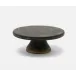 Hugo Black/Gold Swirled, Cake Stand, Resin, Small