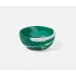 Hugo Dark Green Swirled Mini Serving Bowl Resin, Pack of 2