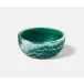 Hugo Dark Green Swirled Serving Bowl Resin 4X1.5, Pack of 2