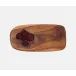 Issa Natural Acacia Wood Serving Board, 16x8, Pack of 3