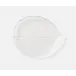 Ivy Clear, Leaf Serving Platter, Hand Blown Glass, Small, Pack of 4