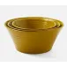 Jules Chartreuse Salt Glaze, Serving Bowl, Stoneware, Set of 3