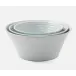 Jules White Salt Glaze, Serving Bowl, Stoneware, Set of 3