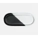 Landen Black/White, Oblong Serving Platter, Set of 2