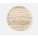 Laura Silver, Lazy Susan, Travertine, 14"D