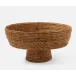 Londyn Natural, Footed Serving Bowl, Rattan, X-Large