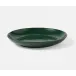 Marcus Dark Green Salt Glaze Round Serving Platter Stoneware Small, Pack of 2