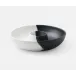 Maxton Black/White, Chip and Dip Bowl, Resin