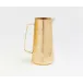 Miles Shiny Brass Pitcher