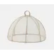 Rachel Natural, Food Cover for Salad Plate, Sinamay, 9"D, Pack of 4